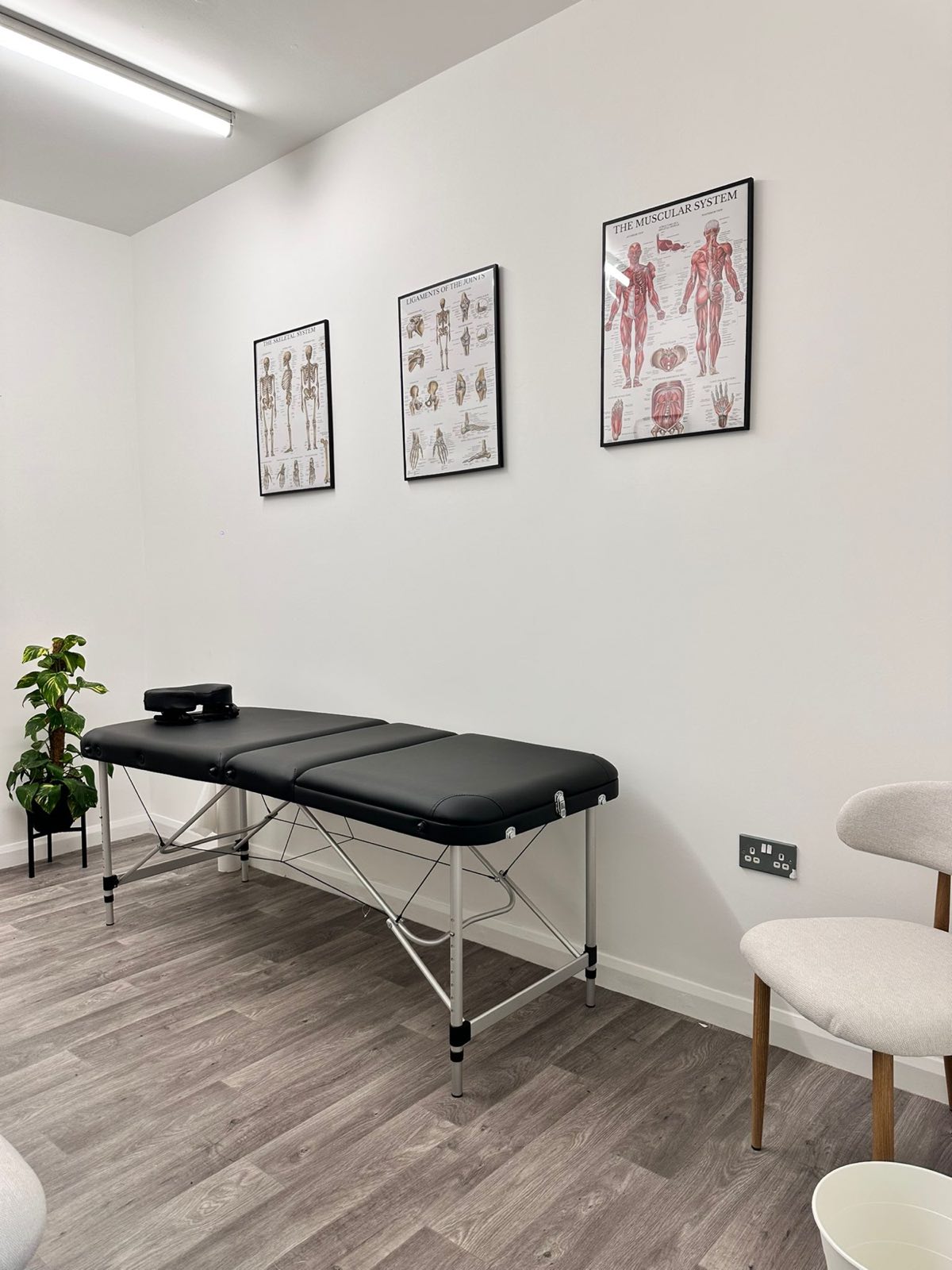 Inside the treatment room at Letts Perform Physiotherapy — Ryan Letts's Specialist MSK Physiotherapy clinic